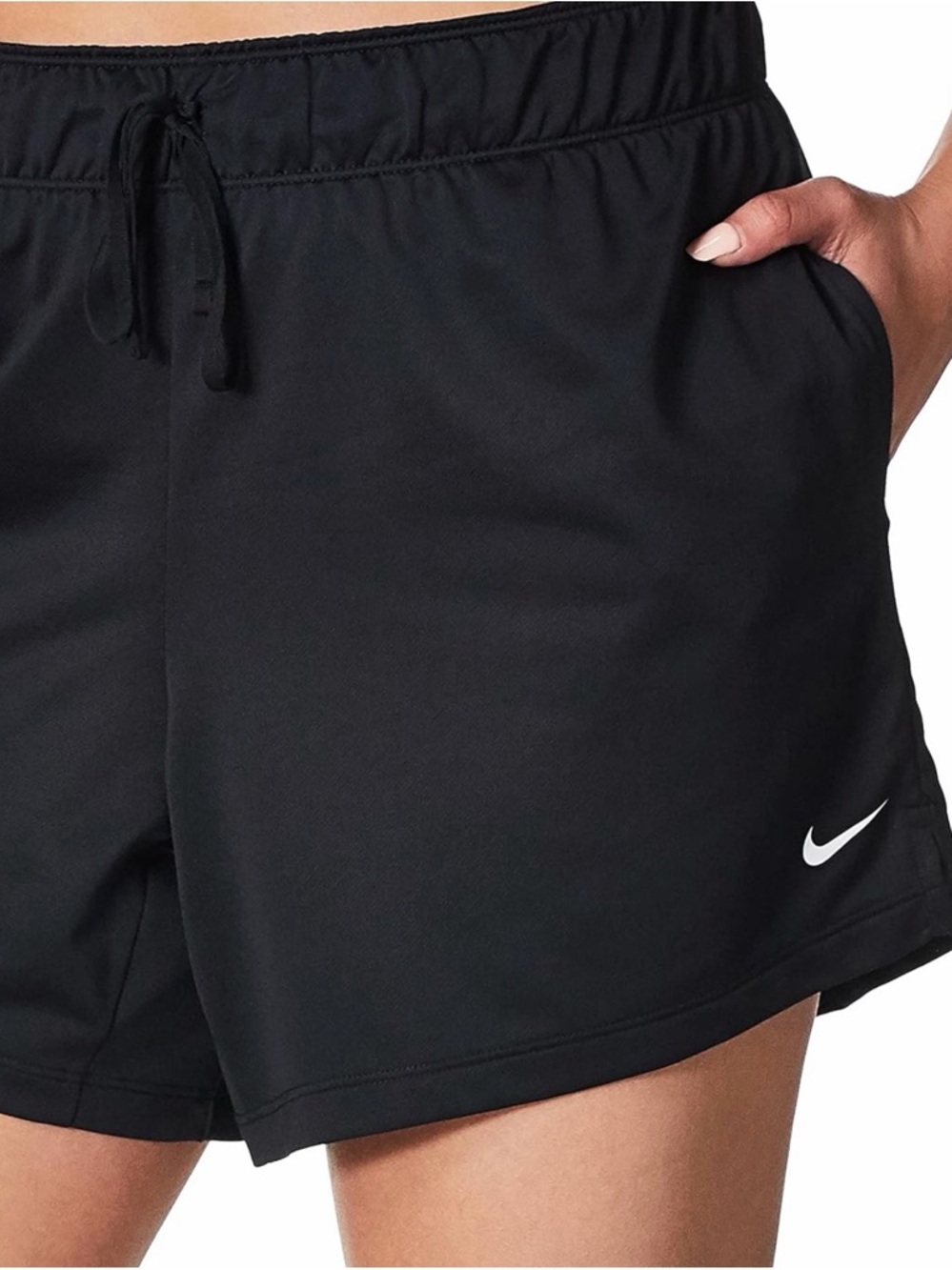 Nike Women's Dri-Fit Attack Training Shorts BLACK Medium